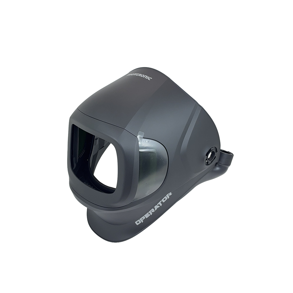 Shell with air duct for Operator Flip-up (air-fed) (Midnight Black)