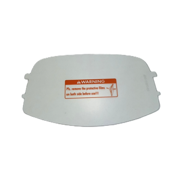Grinding visor anti fog for flip up